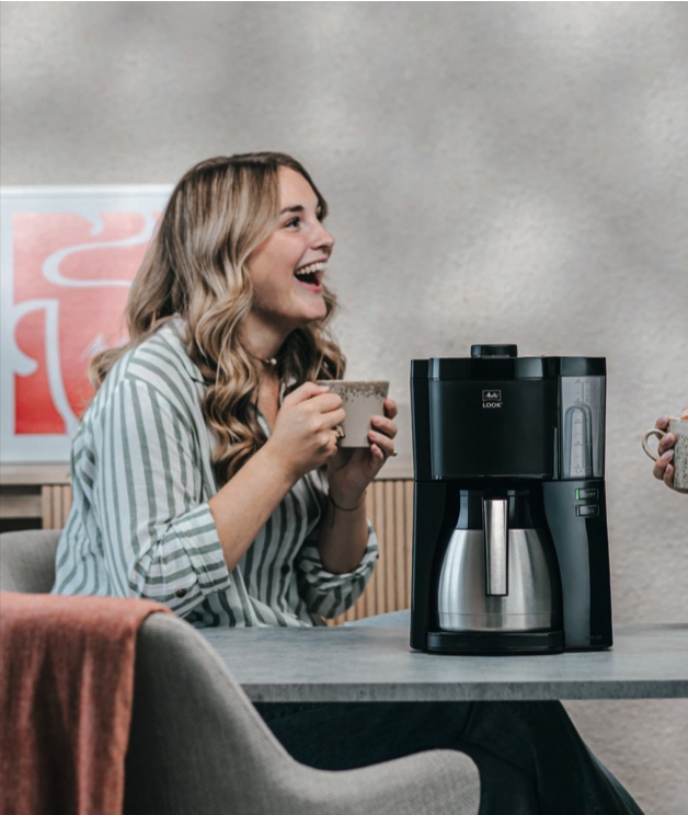 Nouvelle cafetière Melitta « Look V » : innovation, design et plaisir du café