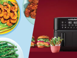 Nutribullet air fryer double bacs