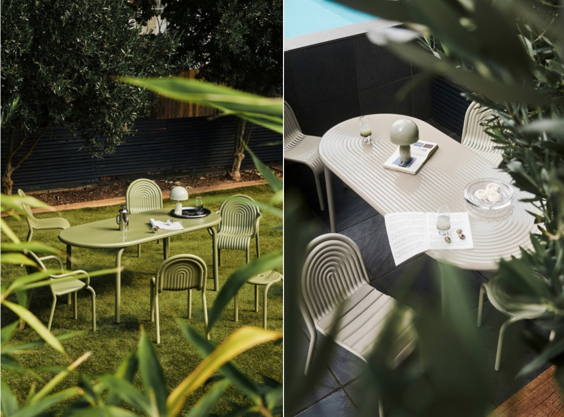 Tom Dixon dévoile GROOVE, sa première collection de mobilier outdoor